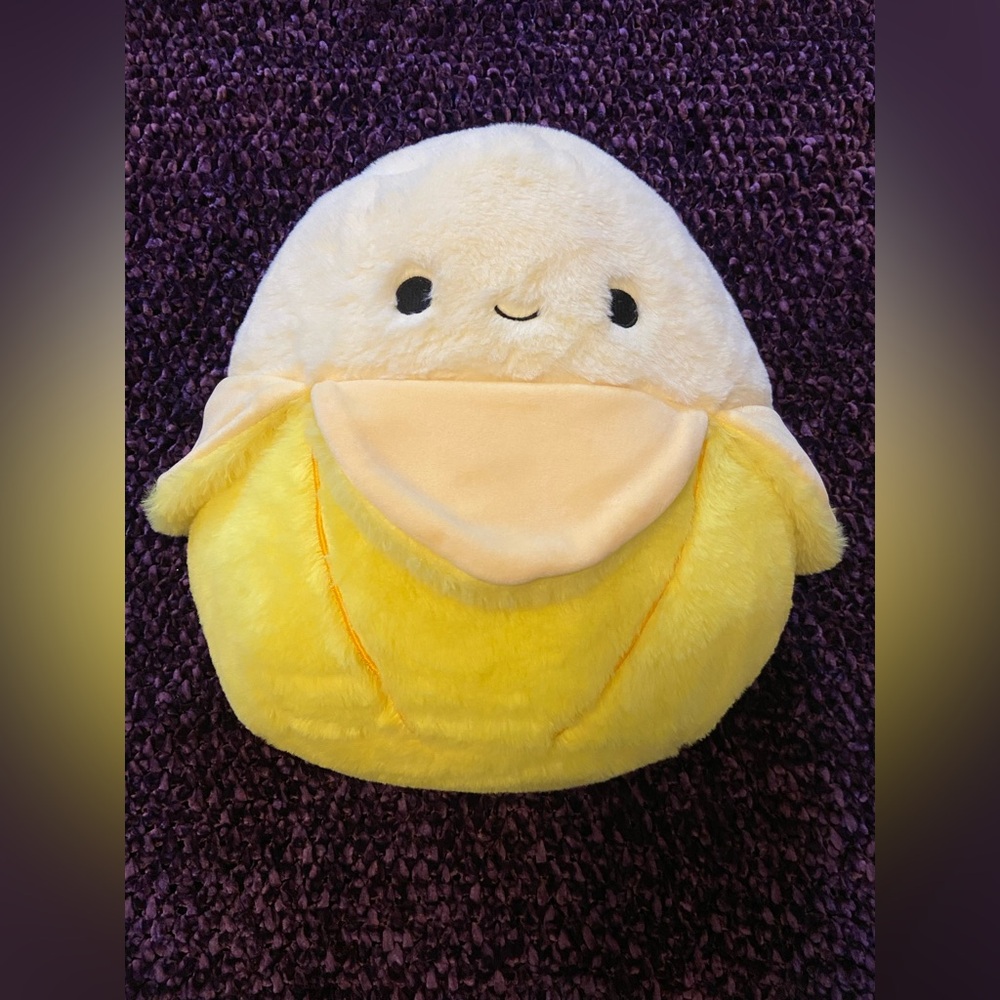 14" Junie the Banana FuzzAMallow Squishmallow NWT